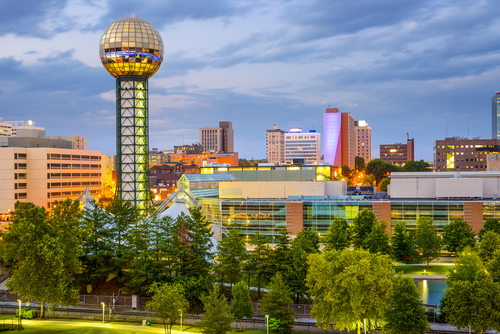 Knoxville and Sunsphere